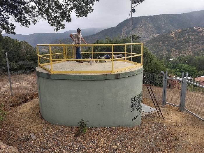 Reparación de Estanque agua potable